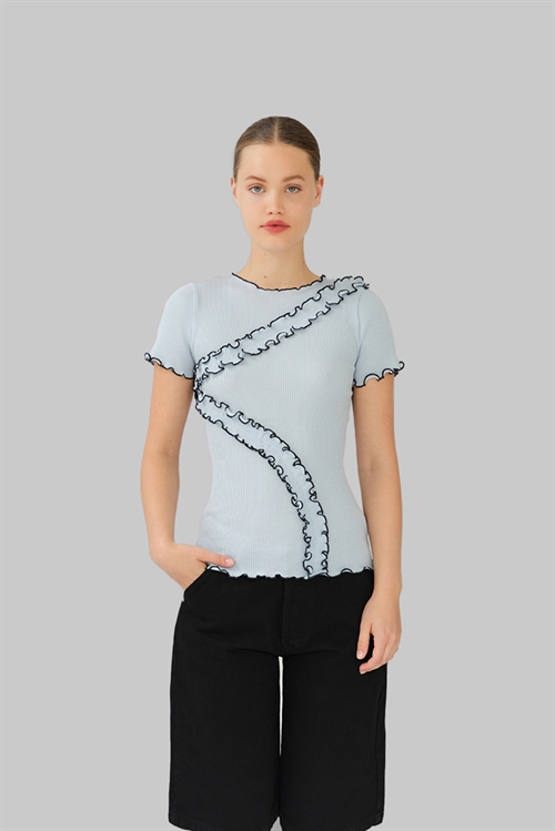 OPERASPORT KAIA SEAMLESS TOP BABY BLUE